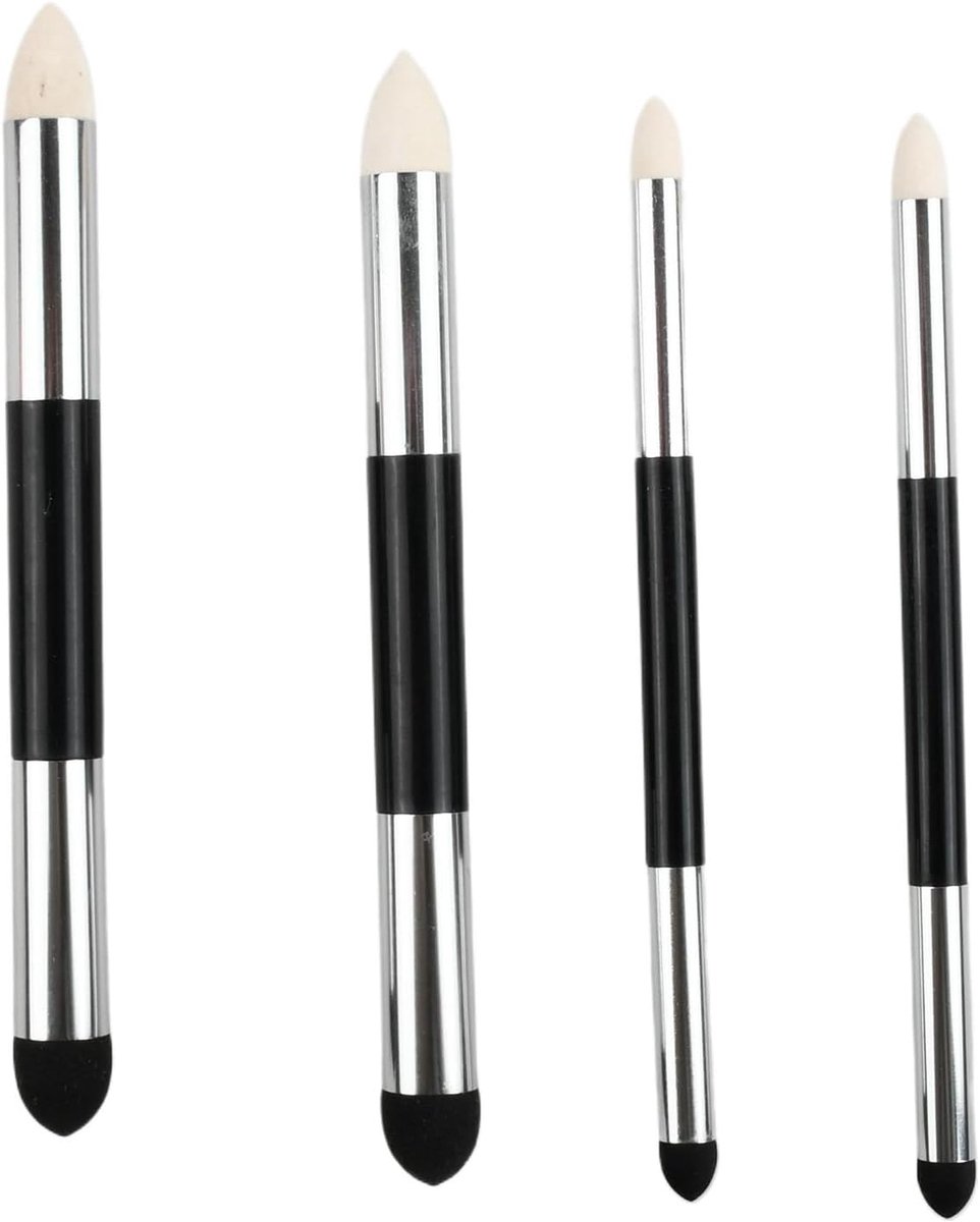 SnelShoppen - 4-Delige Gum Pen, Dubbelzijdige Gum Pen voor Grafiet, Kolen, Pastel, Papier Gum voor Kunstenaars, Studenten en als Schets Accessoire