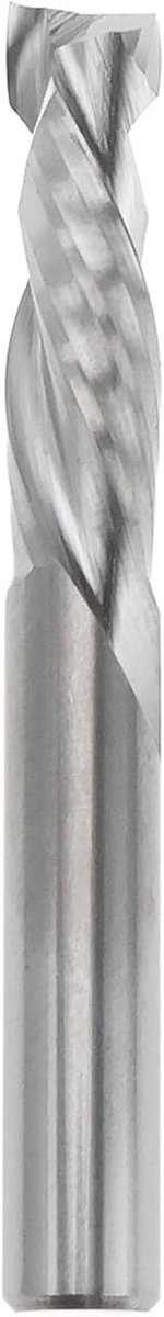 SnelShoppen - Spiral Cutter 6mm Schacht 22mm Snijlengte Dubbele Helix Hout CNC Frees Cutter voor Precisie en Efficiëntie