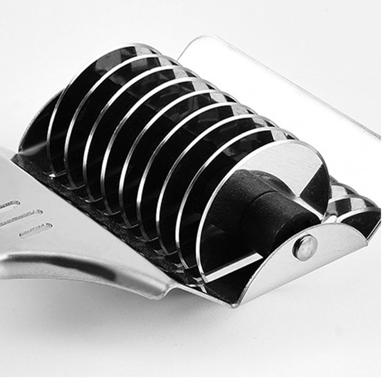 SnelShoppen - RVS Noodle Cutter, Pasta Snijder, Spaghetti Maker, Keuken Gereedschap, Multifunctionele Deeg Cutter voor Noodles, Thuis Koken, 1 Stuk van Snelshoppen — afbeelding 5