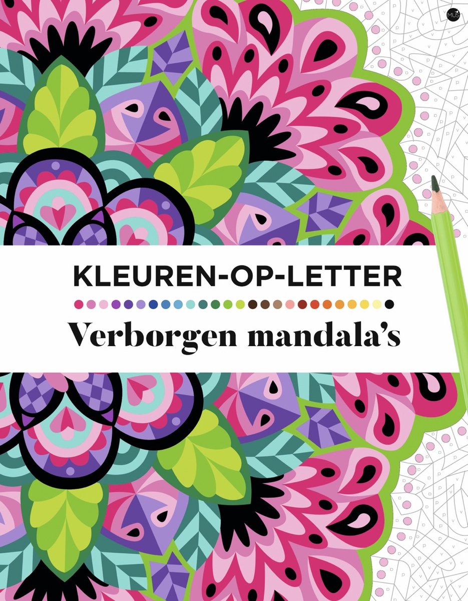Kleuren Op Letter Verborgen Mandala's
