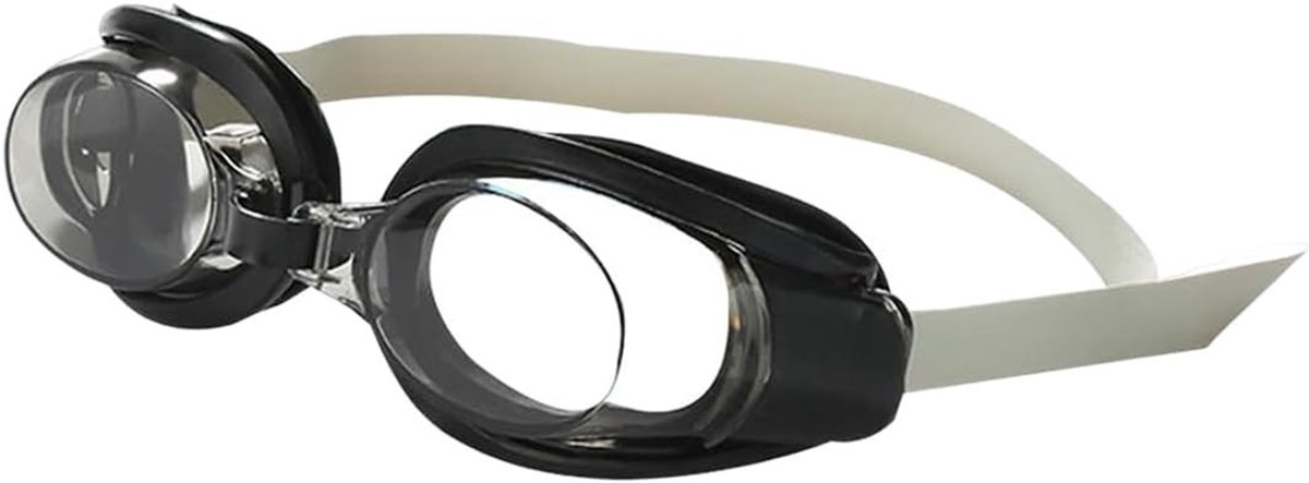 Zwembril - Zwart - 16,9 cm x 2,8 cm - Professionele Anti-condens Zwembril met UV-bescherming - Voor Volwassenen