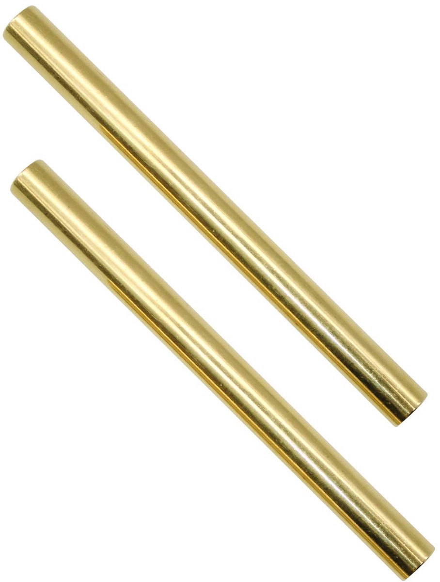 Her Kindness 2pcs 8mm Round Brass Rod Solid Brass 8mm x 100mm for RC Model DIY - ShopVlot