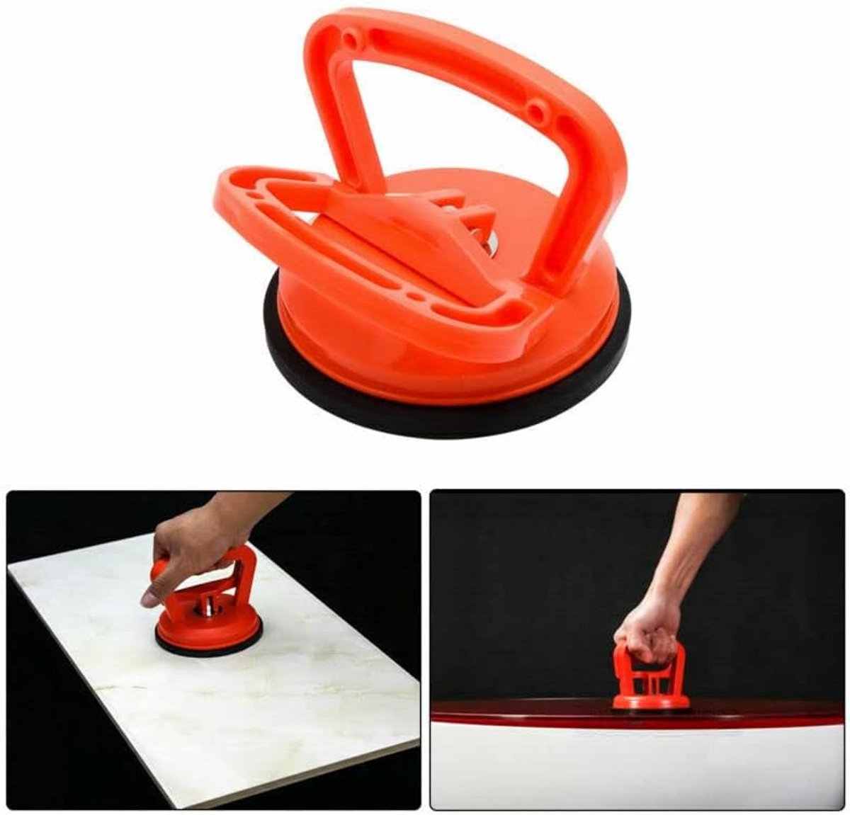 SnelShoppen - Suction Cups 5.5cm - Dent Puller Panel Zuignap Verwijder Tool voor Auto, Glas, Keramiek - 1 Pack