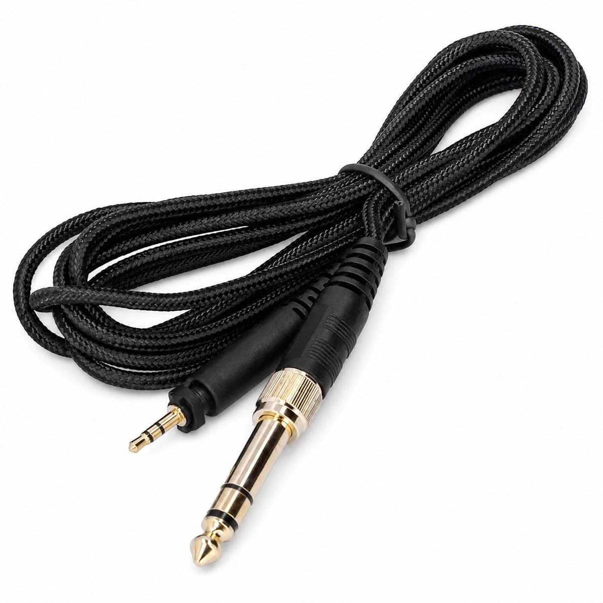 SnelShoppen - Audiokabel voor Hoofdtelefoons, 2.5mm naar 3.5mm/6.35mm, Hoogwaardige AUX Kabel, OFC Koper, Geschikt voor SRH440 SRH840 SRH940 SHP9000 S