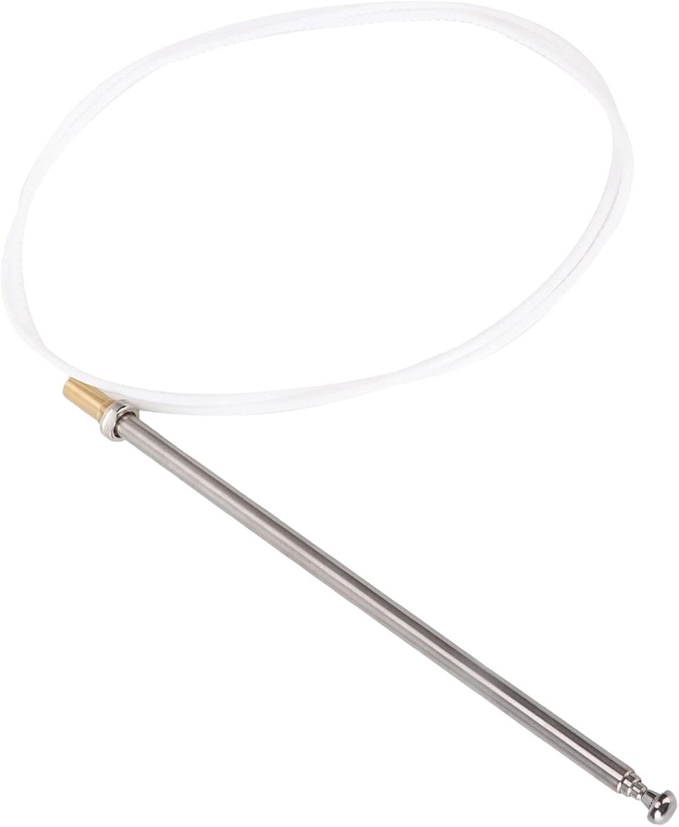 SnelShoppen - Radio Antenne Auto Antenne 1408270001 Vervanging voor W140 W124 W202 W210 R129 1992-2002, Waterdicht, Duurzaam RVS, Directe Vervanging