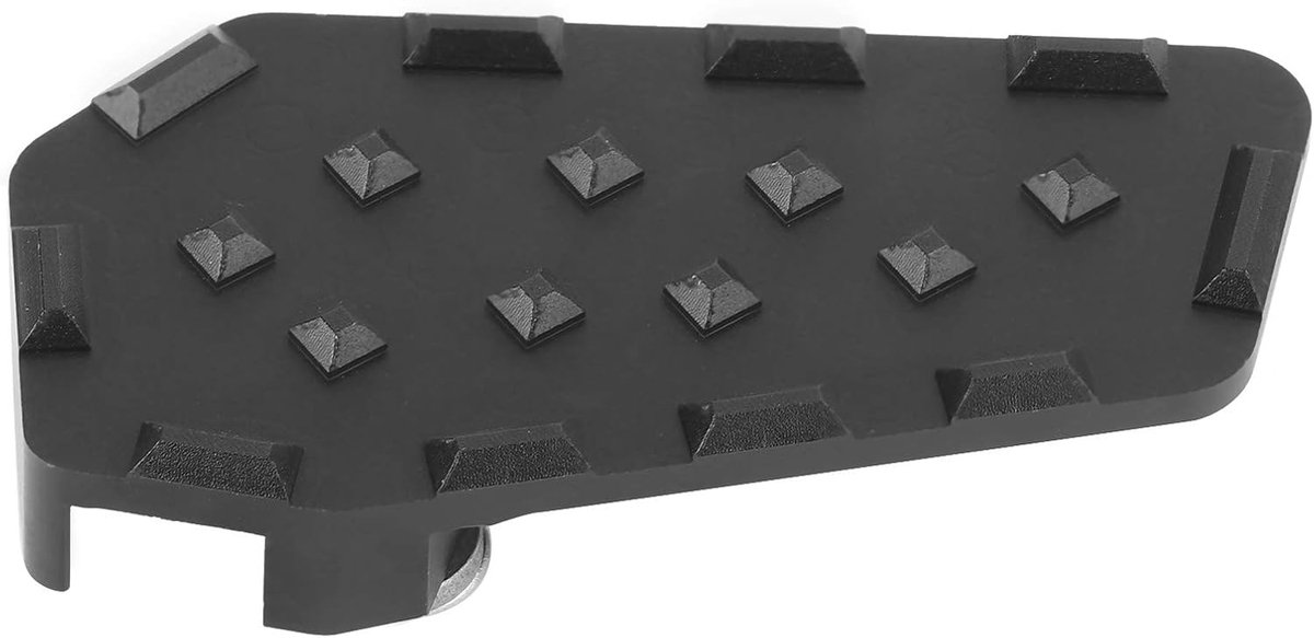 SnelShoppen - Verlengde Remhefboom Voetrem Lever Pedal Uitbreiding Geschikt voor Multistrada 950 en S1000XR 2015-2018 - Zwart CNC Aluminium
