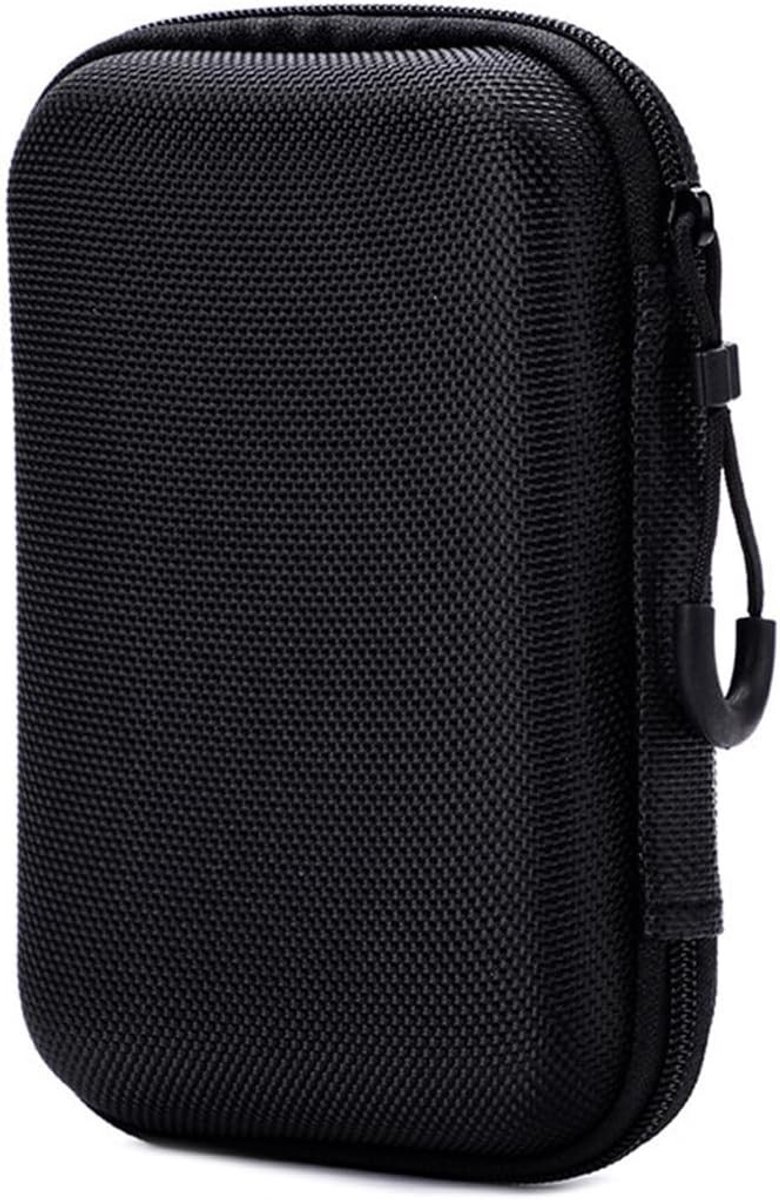 Harde Schijfhoes - Zwart - 14 x 10 x 4 cm - Robuuste en Schokbestendige Tas voor Externe Harde Schijven - Voor Reizen en Dagelijks Gebruik