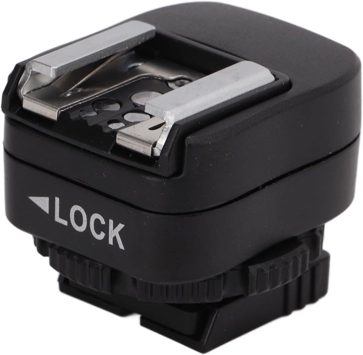 SnelShoppen - Hot Shoe Adapter met Extra PC Sync Aansluiting voor Camera Flitsers, Ideaal voor A7, A9 Serie Camera's, Compact en Lichtgewicht