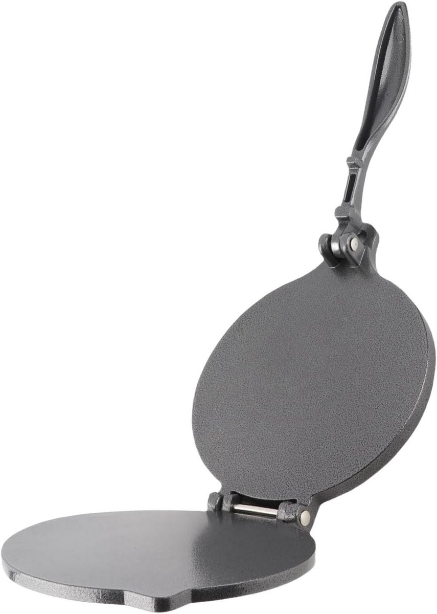 SnelShoppen - Tortilla Pers, Aluminium Tortilla Maker, Stevige Roti Maker, Tortillera Pataconera, Deegpers voor Bloem Tortilla, Taco Maker en Quesadil