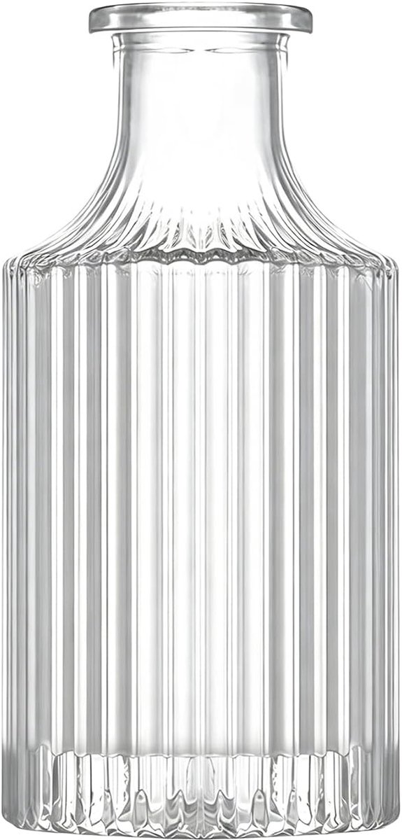 Diffuser fles 250ml - helder glas - stevig en stijlvol - ideaal voor aromatherapie - ShopVlot