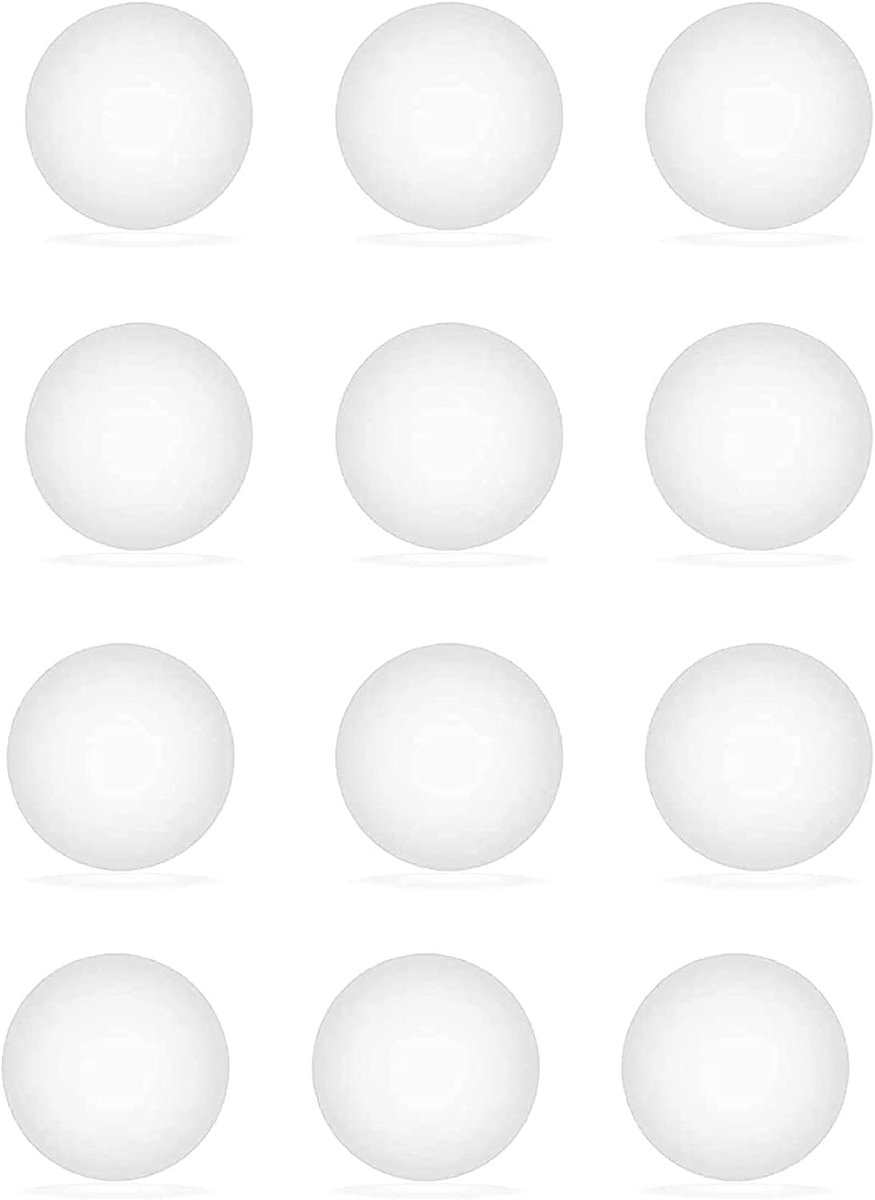 Pack van 12 Zelfklevende Rubber Siliconen Voetjes (Diameter: 1.5 cm) voor Laptops en Apparaten, Geschikt voor Meerdere Merken en Toepassingen
