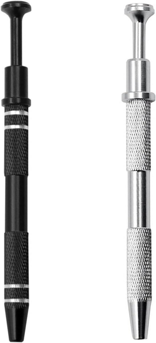 SnelShoppen - 2Pcs Prong Pincetten, Piercing Tangen voor Bal Grijpers, Diamant Edelsteen Grijper, Kleine Onderdelen Grijper, Voor Sieraden, Schroeven,