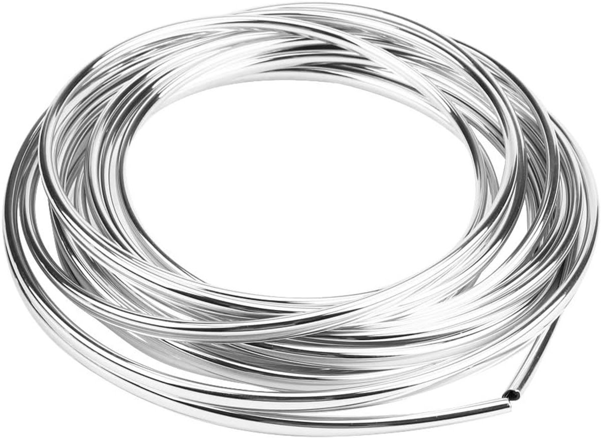 U-profiel autotrim molding strip 6m - zwart - krasbescherming - perfecte pasvorm voor auto - SnelShoppen