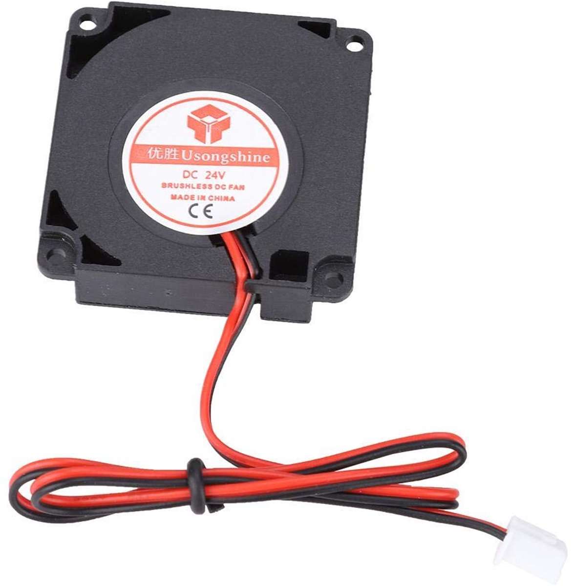 ASHATA 3D Printer Fan, DC 24V 40 x 40 x 10mm, High Heat Dissipation, 2-Pole, 3D Printer Accessories, Black - ShopVlot