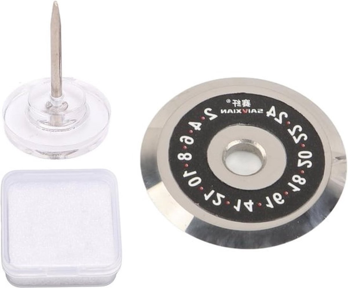 Professionele Fiberglass Mes met 24 Hoeken en 22 mm Diameter voor Diverse Toepassingen in de Industrie