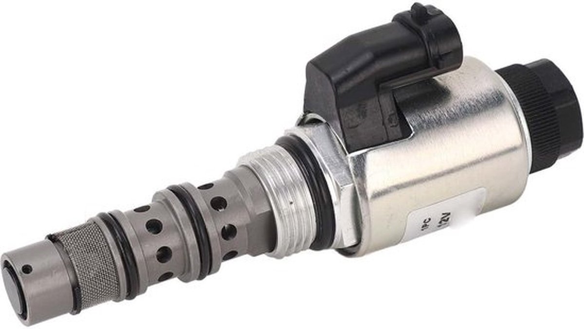 Solenoidklep 12V - Hoogwaardige Prestaties - Eenvoudige Onderhoud - Energiezuinig - Geschikt voor CASE MX80C/MX90C/MX100C - Lange Levensduur - Klep
