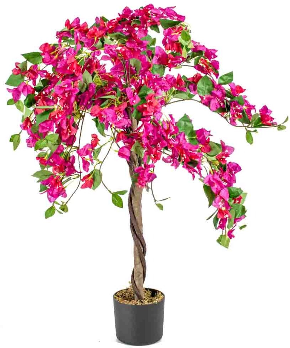 Homebound by Kolony HomeBound by KY | Kunstplant bougainvillea 90cm | 90cm | plant voor binnen Roze