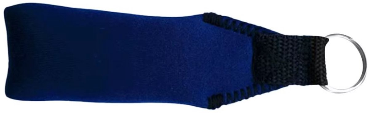 Drijvende sleutelhanger - Sleutelhanger die blijft drijven - Watersport sleutelhanger - Boot sleutelhanger - Drijvende sleutelhouder - Floating keychain - Blauw - Neopreen - 14 cm - Jonyx