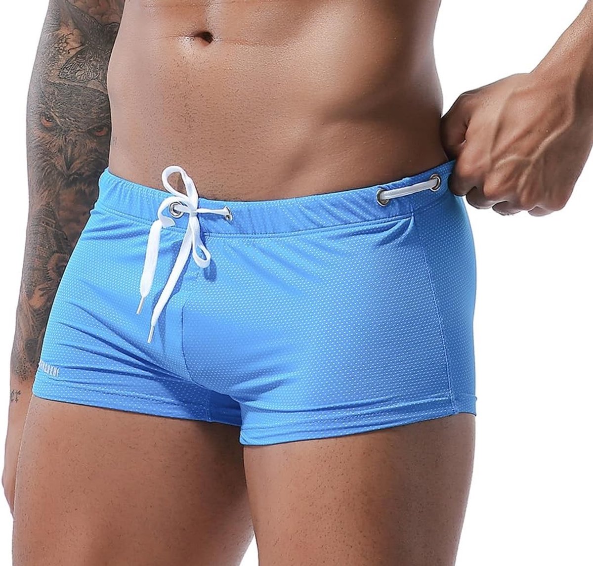 Zwemshorts voor Mannen en Jongens - Verstelbare Zwemkleding voor Training en Vrije Tijd, Sneldrogend en Comfortabel
