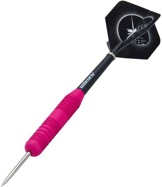 Unicorn Core Plus Rubberised Pink - Dartpijlen van Unicorn — afbeelding 2