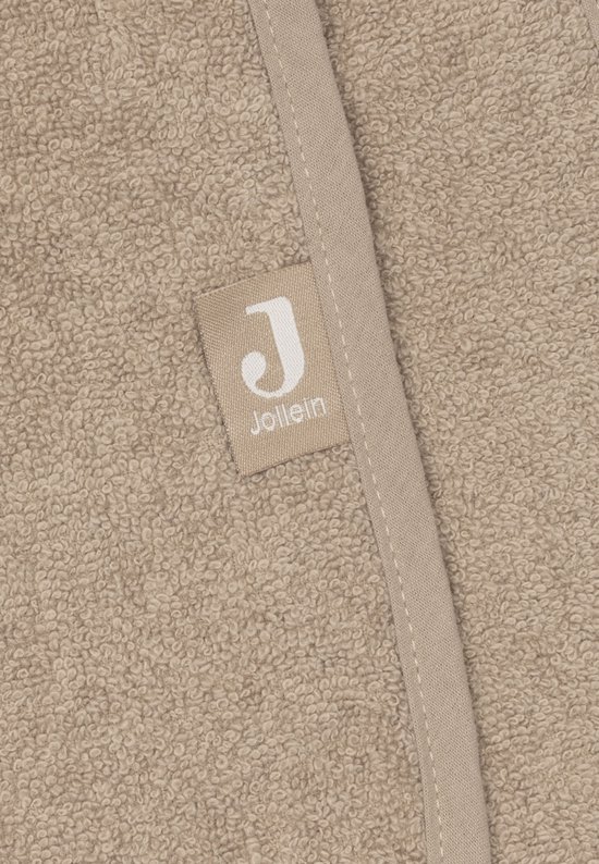 Jollein Badponcho Badstof Milky Coffee van Jollein — afbeelding 2
