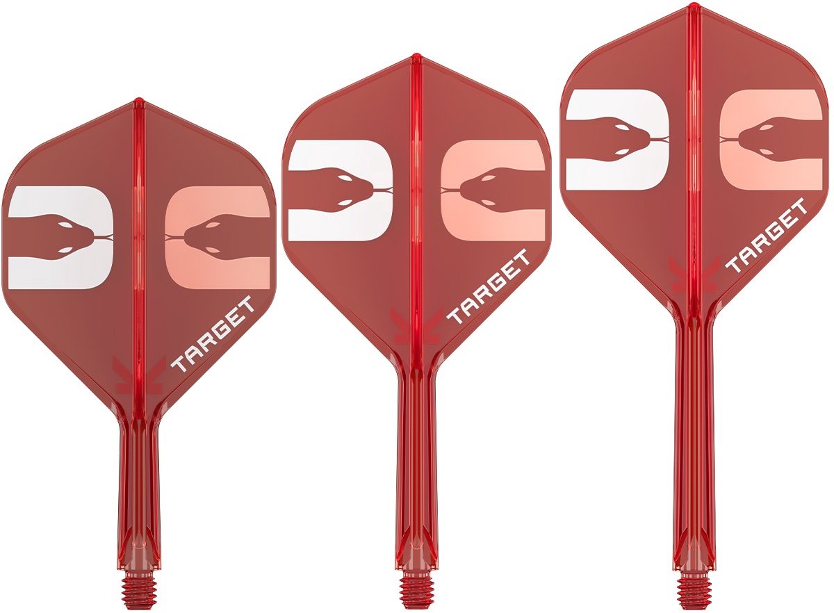 Target K-Flex Nathan Aspinall Red NO2 - Dart Flights