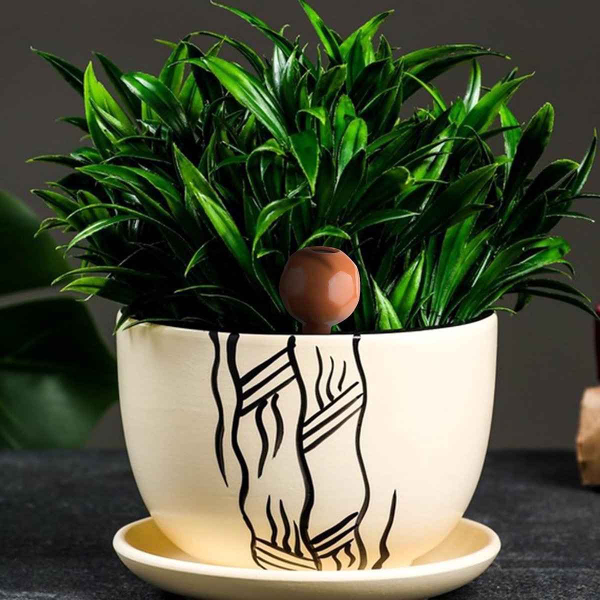 Mini Clay Cones voor Irrigatie van Planten - Automatische Waterdispenser van 70ml voor Binnen- en Balkonplanten, Ideaal voor Tuin en Potplanten