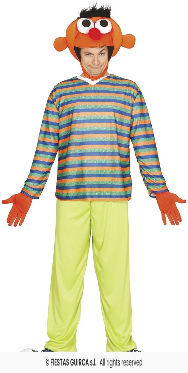 Ernie Kostuum - Bert en Ernie