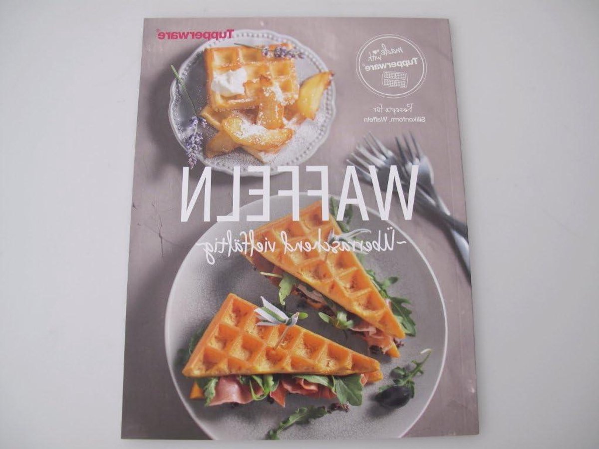 Receptenboekje Wafels - Bakrecepten Kookboek - Veelzijdig Bakken - Originele Uitgave - 34 Pagina's - Meerdere Kleuren