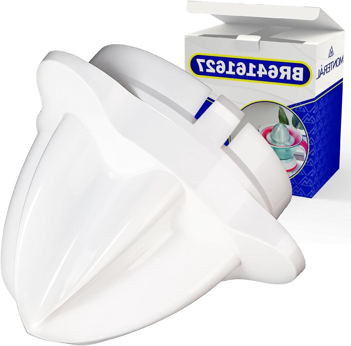 Perskegel Sapcentrifuge - Citruspers Onderdeel - Verse Sappen Maken - Originele Code Passend - 9.7 cm Breed - Wit