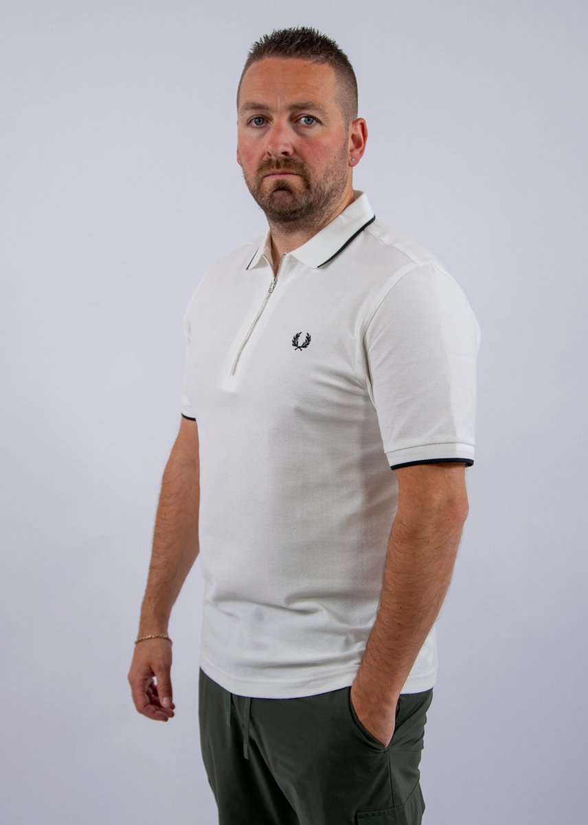 Fred Perry Crepe Pique Polo Shirt