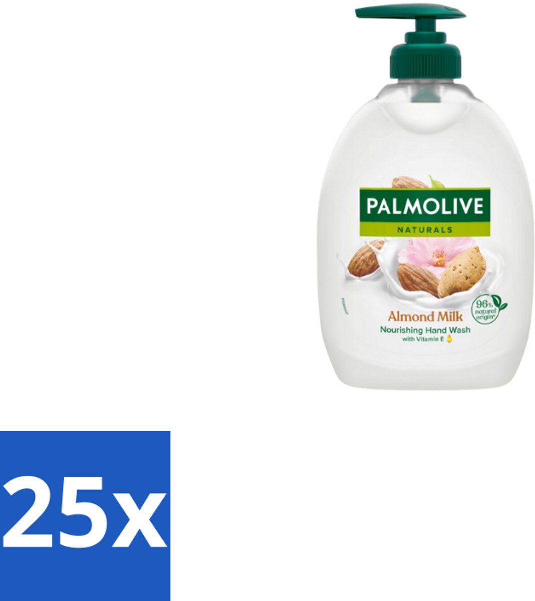 25 x Palmolive - Handzeep - Met Pomp - Almond Milk - 500ml - Kabel - Kabels - Kabelsysteem