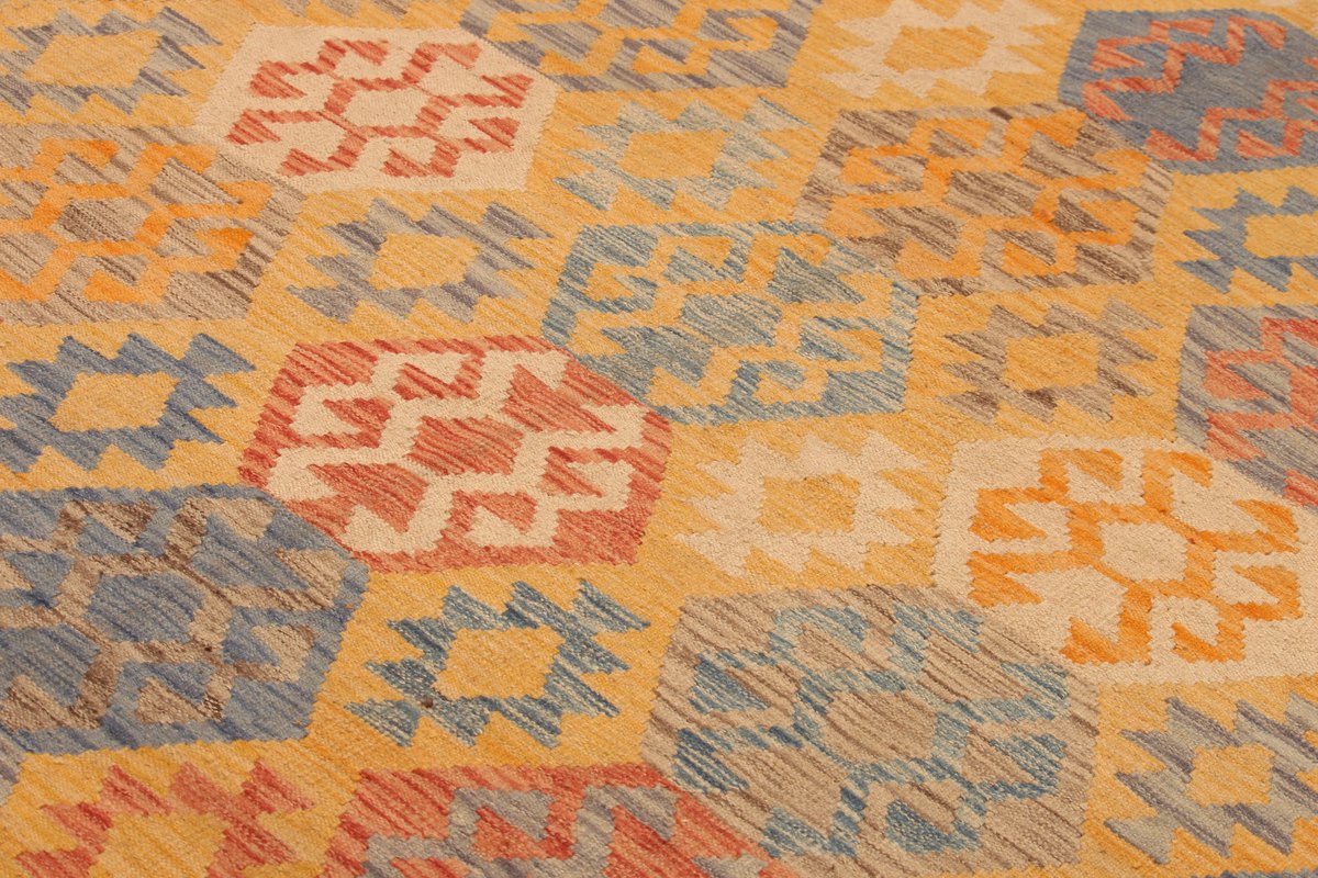 Traditionele Unieke Handgemaakte Ghazni Wol Kilim Vloerkleed