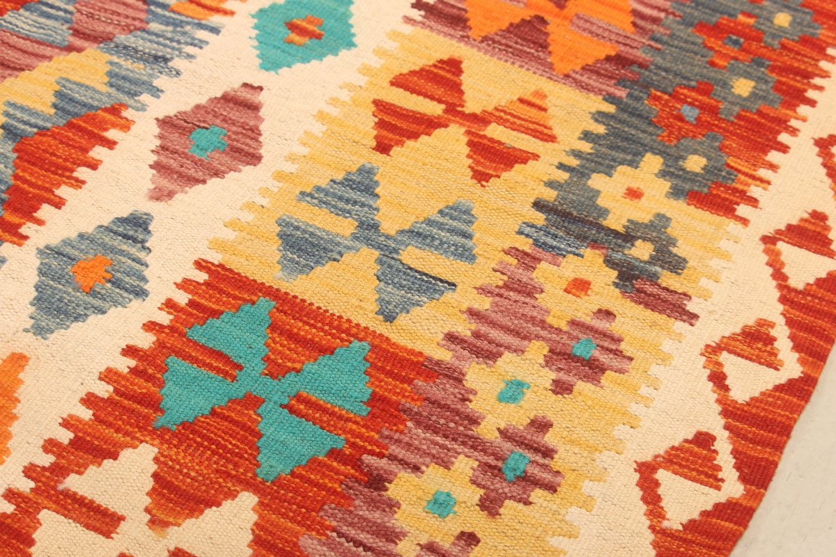 Traditionele unieke handgemaakte Ghazni wol Kilim tapijt