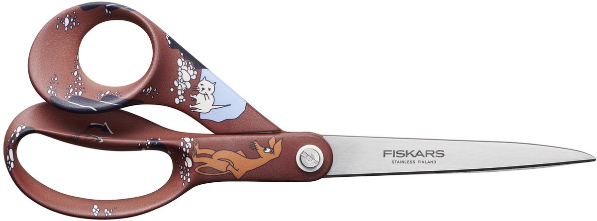 Fiskars Moomin Papierschaar - Knutselschaar - Sniff - 21 cm