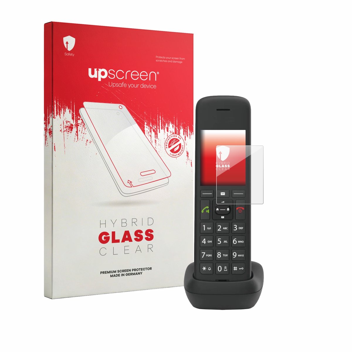 upscreen - Screenprotector voor Gigaset C575A - Folie Beschermfolie Beschermglas transparant