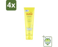 Zwitsal 0% Parfum - Babyverzorging - Zinkzalf - Voor de Gevoelige Babyhuid - 100 ml - Voordeelverpakking - 4 stuks - Babyhuid - Luieruitslag