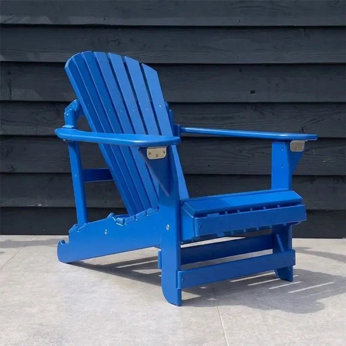 Originele Adirondack Tuinstoel Verstelbaar | Kunststof | Donkerblauw | 10 jaar garantie | Binnen 2-5 werkdagen geleverd | Canada Comfy Chair