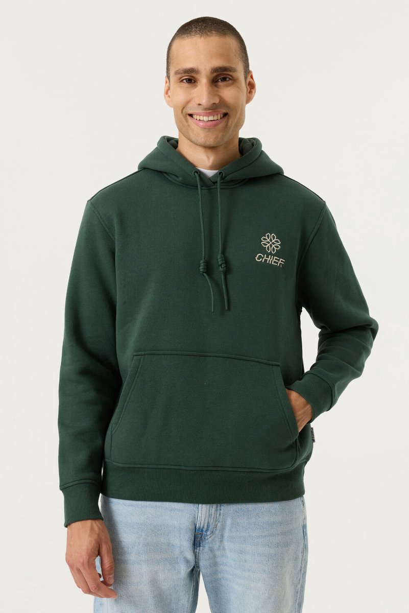 Chief Heren Sweater Groen - Maat S