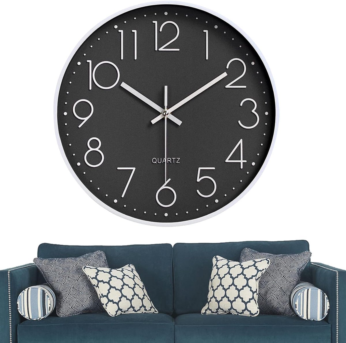 Elzusha - Wandklok - Stille Quartz Klok voor Kinderen