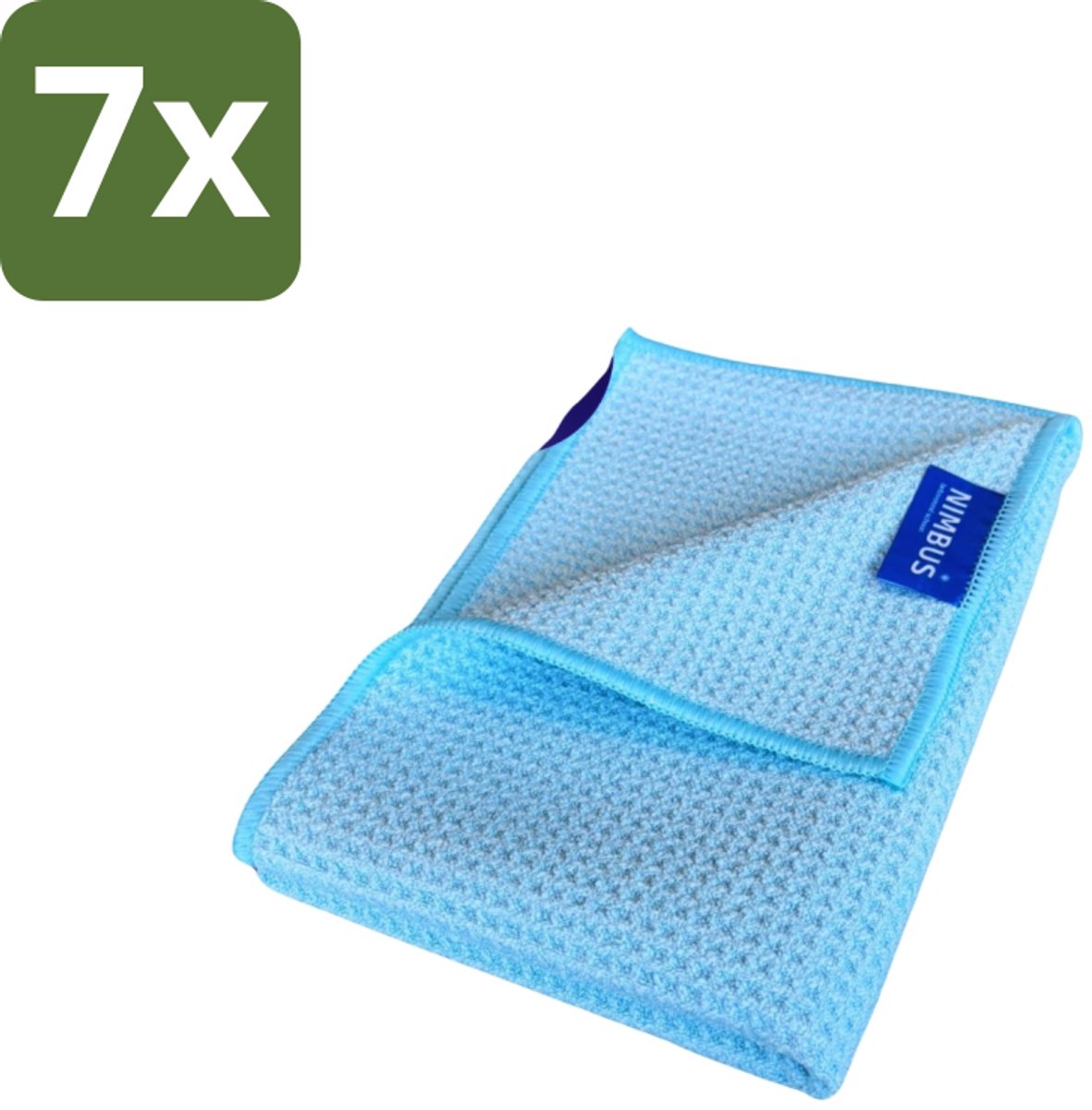 7 x NIMBUS Magic Droogdoek Medium - Droogdoek - Auto Drogen - Ramen Drogen - Badkamer Drogen - Streeploos Drogen