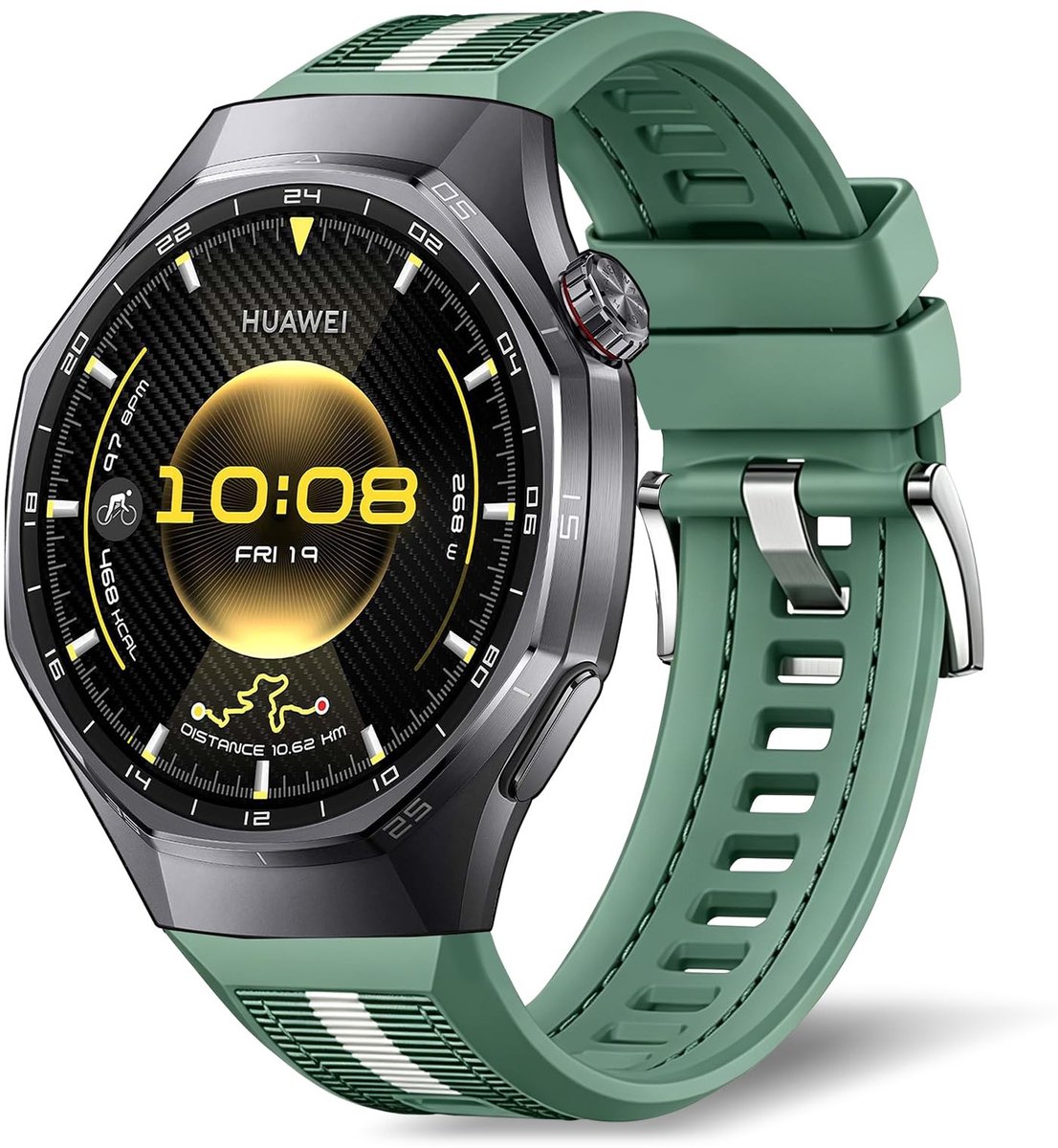 Elzusha - Verstelbare Siliconen Armband voor Smartwatch