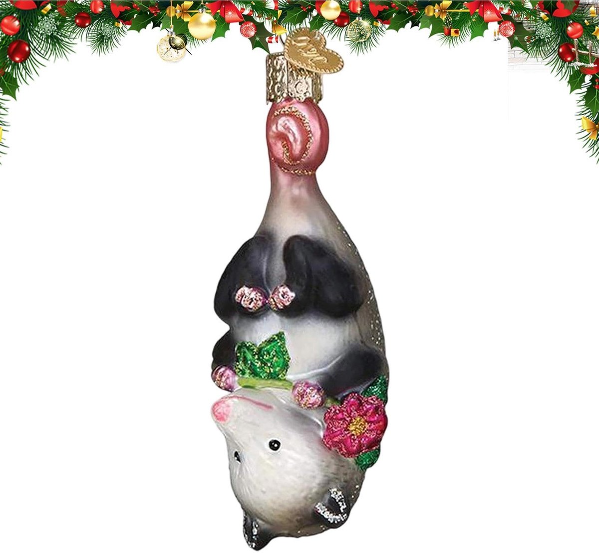 Elzusha - Kerst Ornamenten met Dierenmotieven - 2D Acryl
