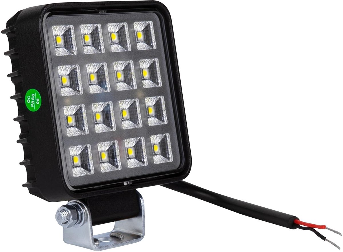 Solidchoice - LED Werklamp 16 W met Schakelaar en IP67 Bescherming