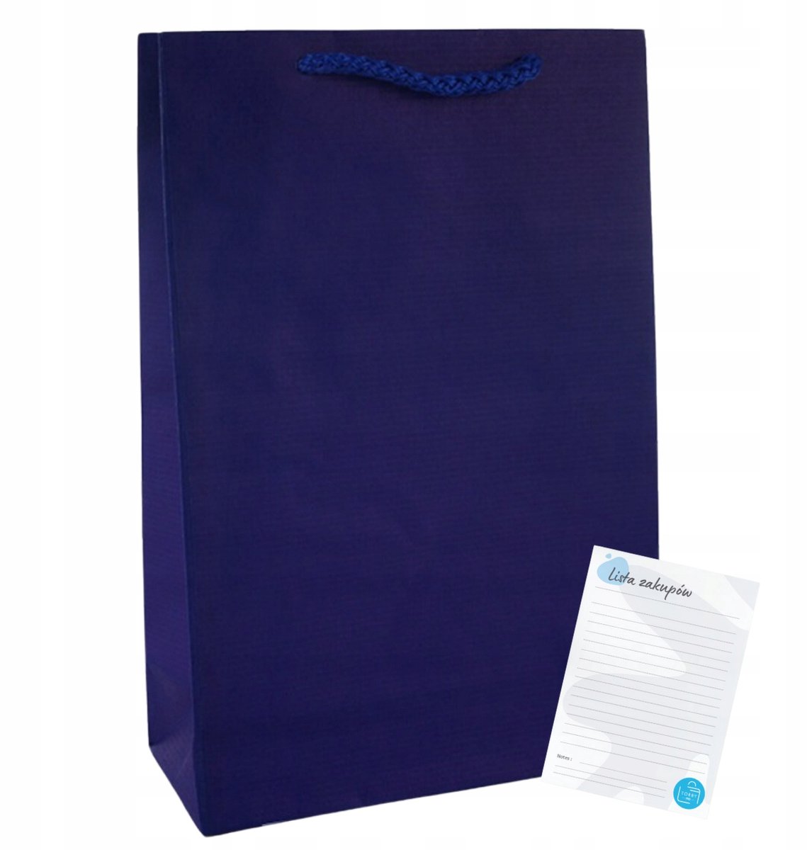 Blauwe Prestige Cadeaupapier Zakken 30x9x40cm - Pak van 100