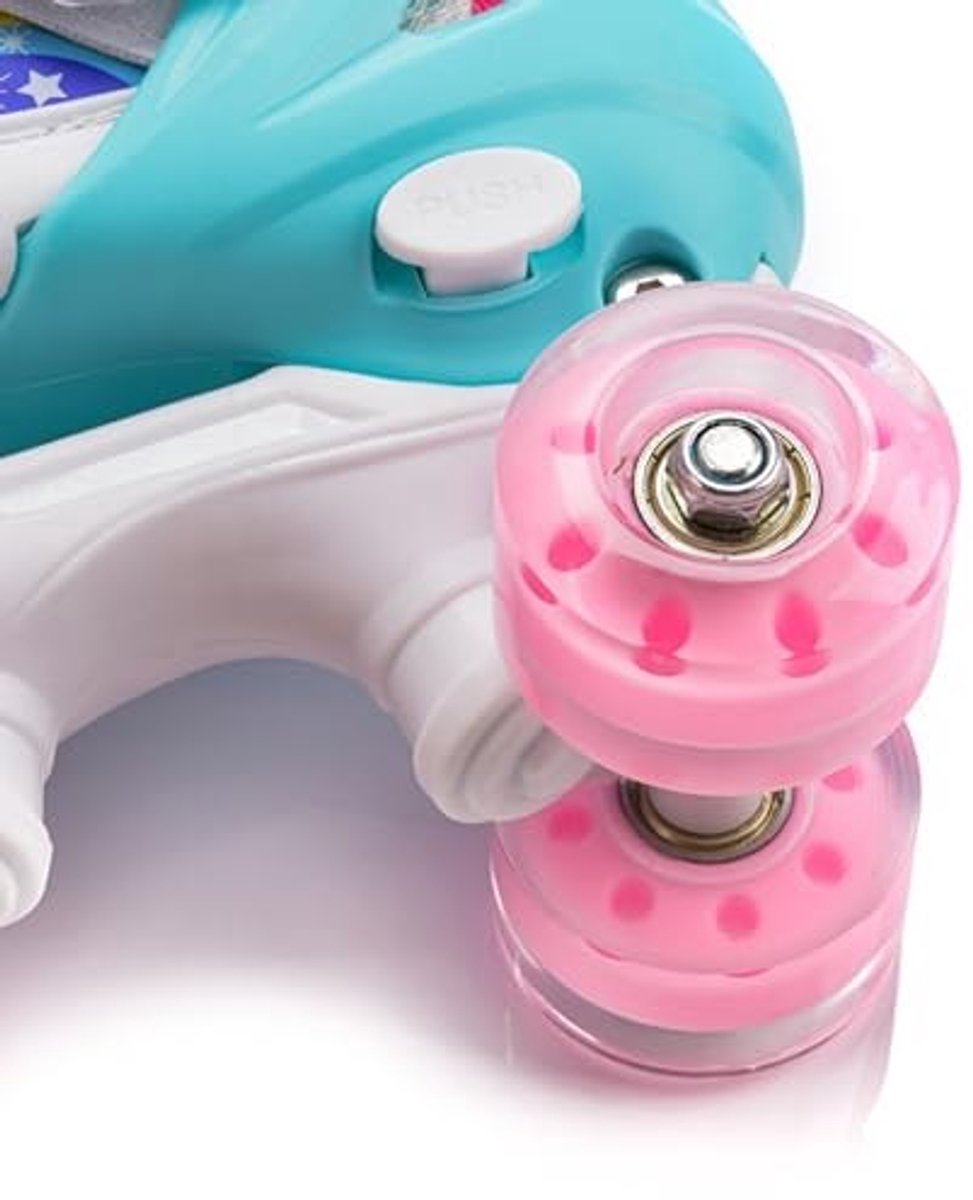 Elzusha - Retro Rolschaatsen voor Kinderen en Tieners - Verstelbare Inline Skates