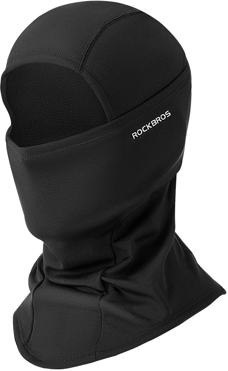 Elzusha - Balaclava voor Buiten - Winddicht en Warm - Zwart