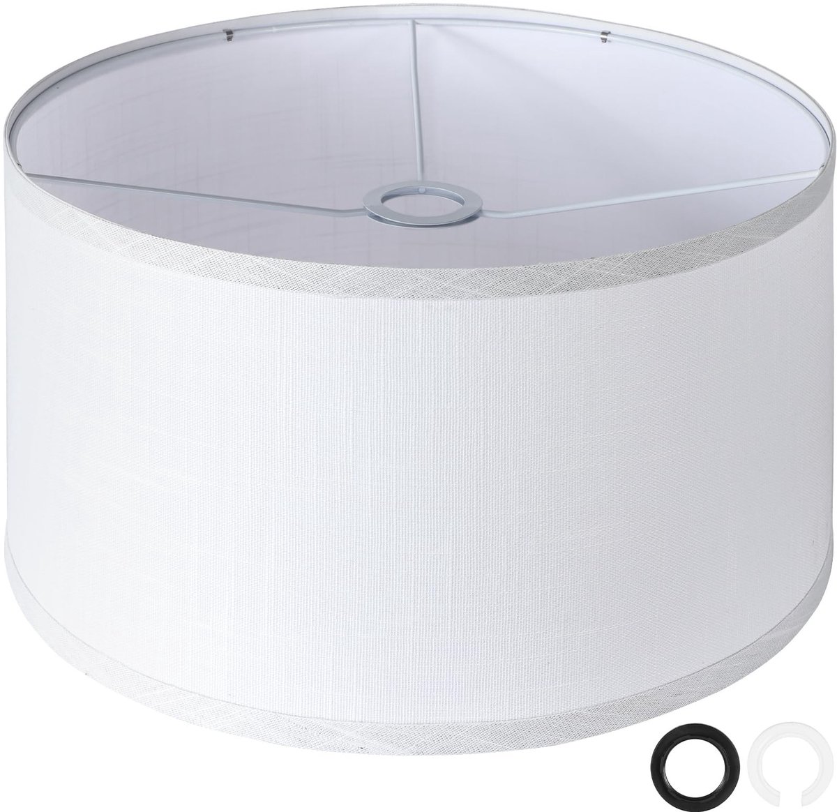 Elzusha - Grote Witte Lampenkap voor Vloerlampen