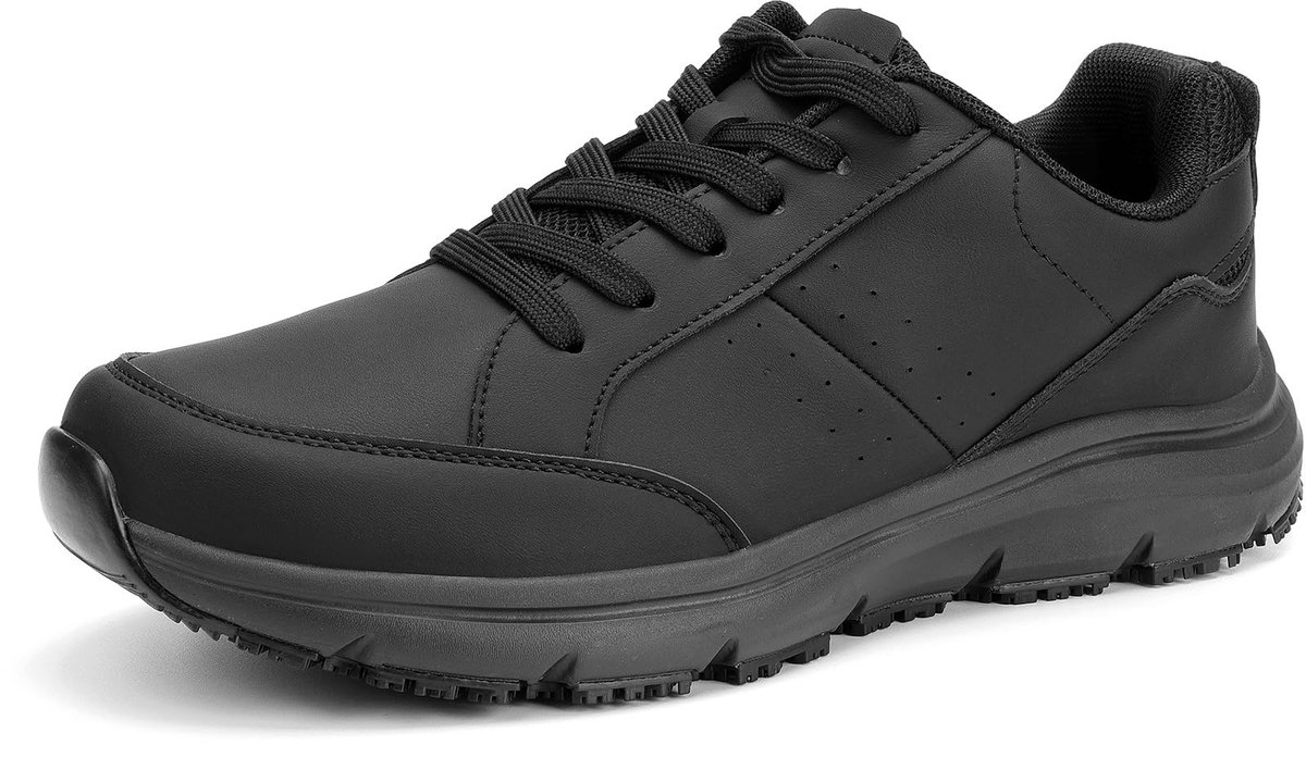 Elzusha - Professionele Werk- en Keukenschoenen voor Mannen, Antislip en Waterdicht
