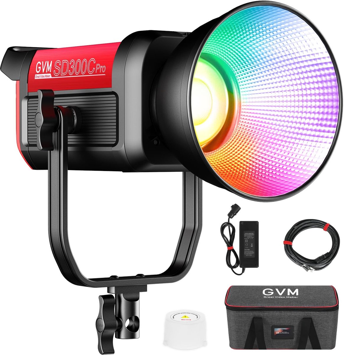 Elzusha - 300W RGB LED Studio Lamp voor Fotografie